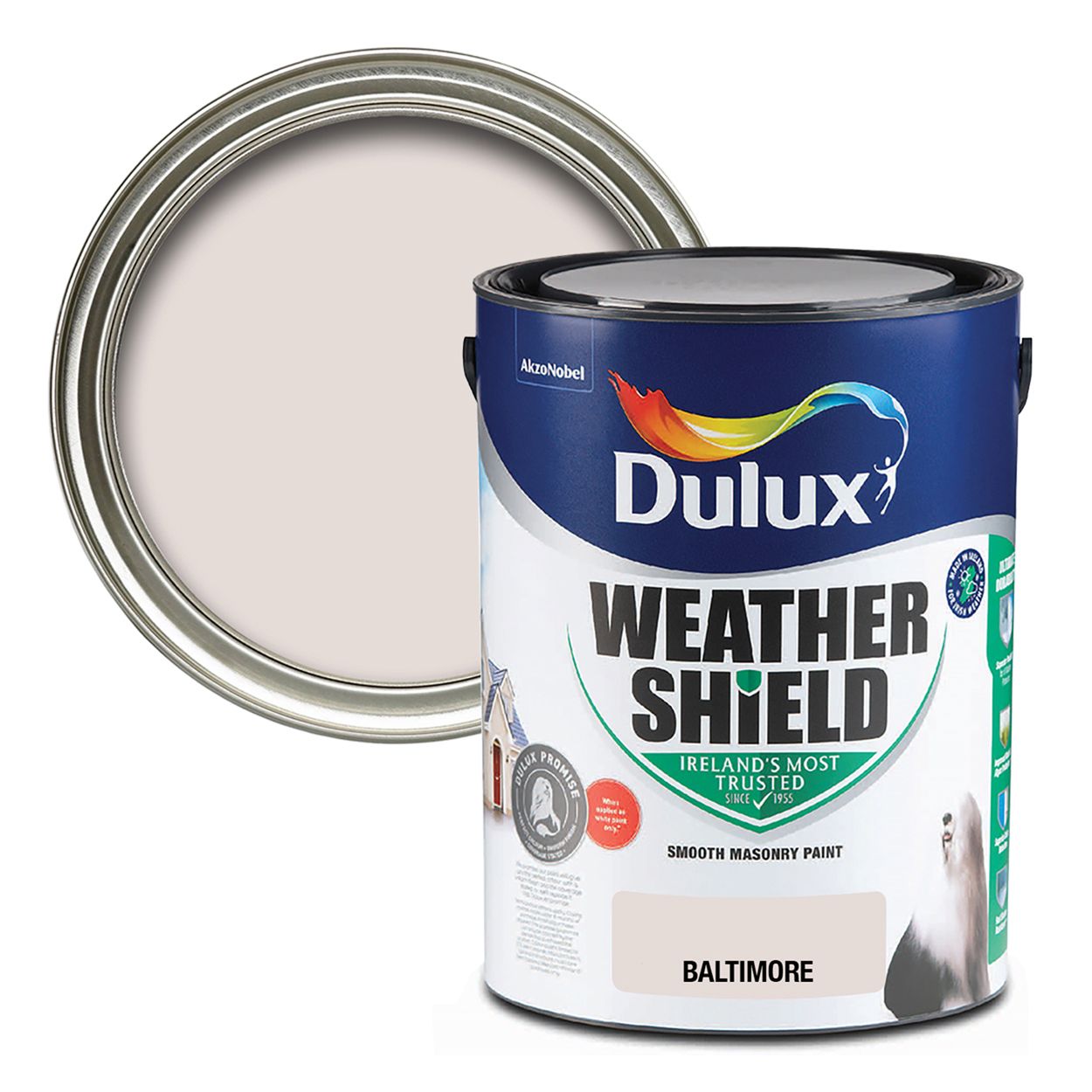 Dulux Weathershield Smooth Masonry Baltimore 5L