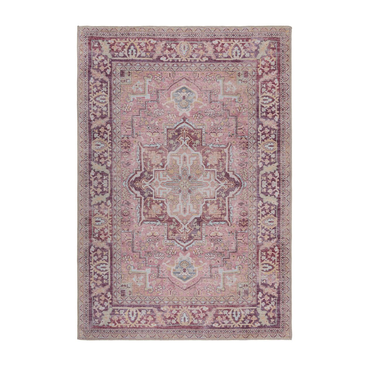 Palais Traditional Pink Rug 160x230cm