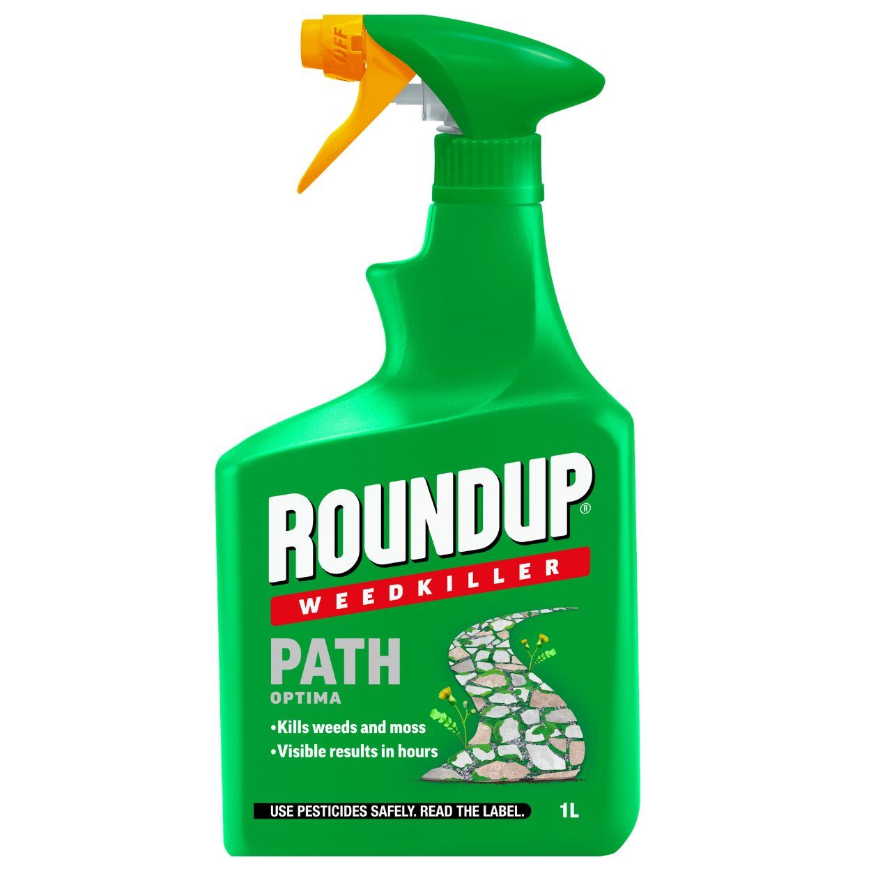 Roundup Path Optima Weedkiller Gun 1Ltr