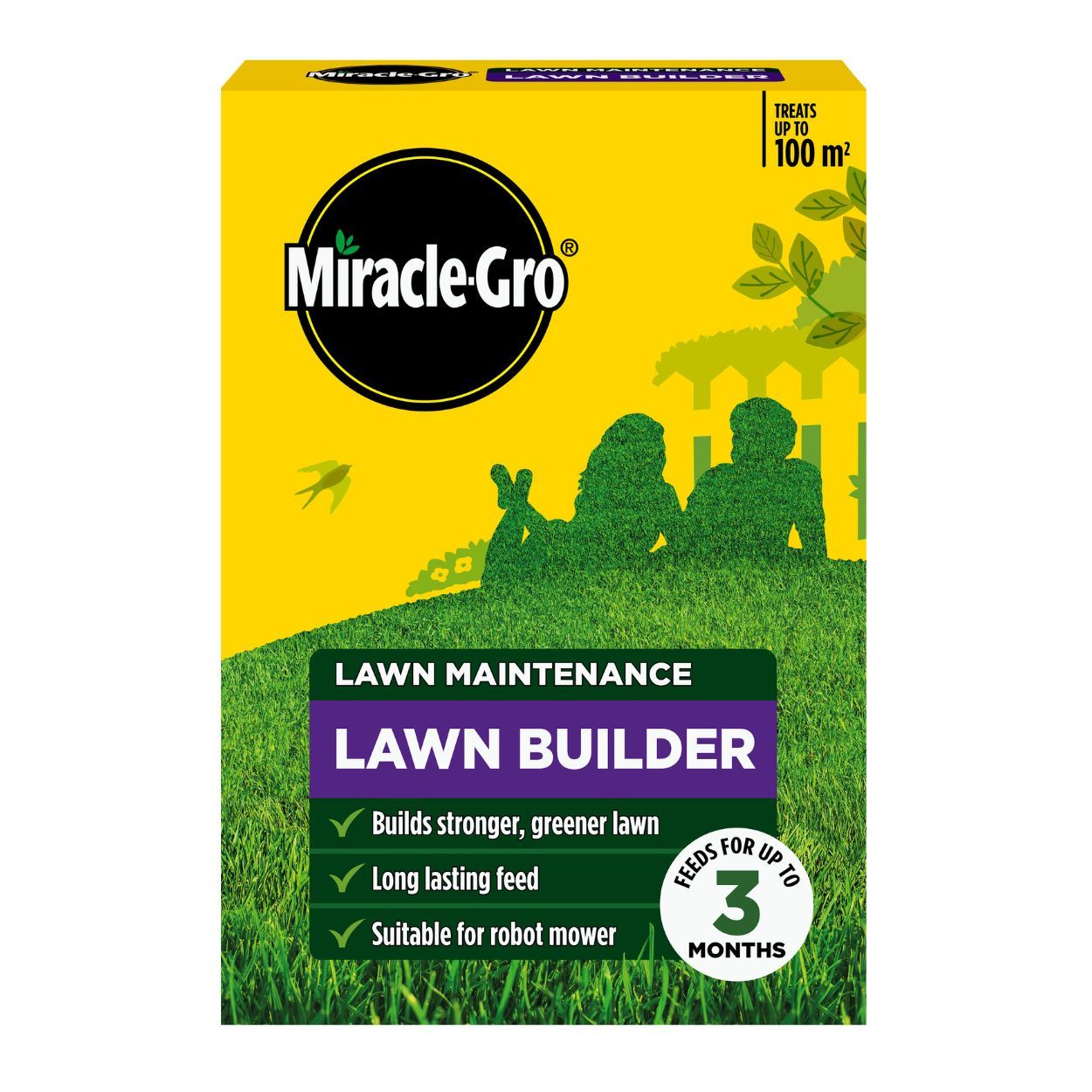 Miracle-Gro Lawn Builder Premium Feed 100Sqm