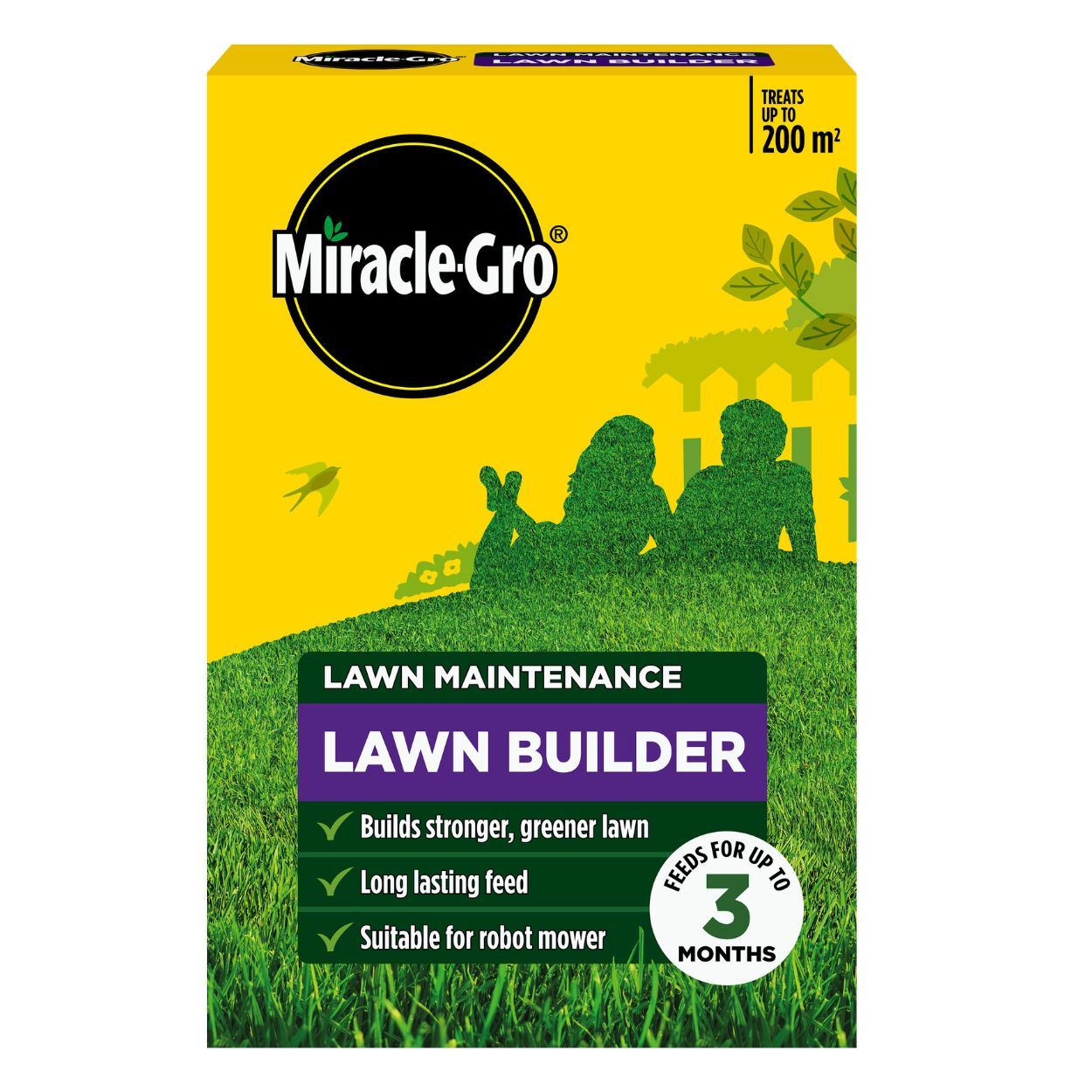 Miracle-Gro Lawn Builder Premium Feed 200Sqm