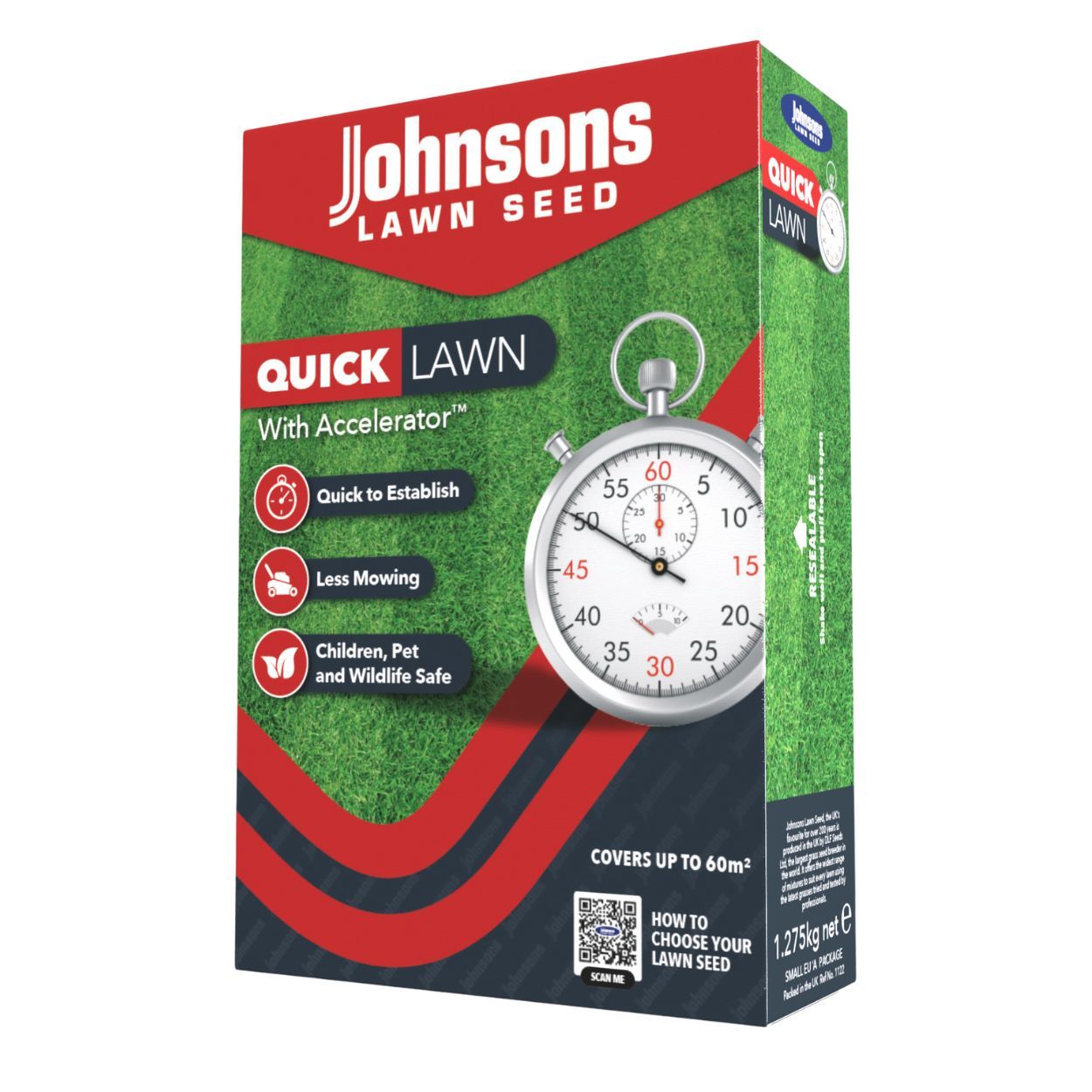 Johnsons Quick Lawn Accelerator 1.2Kg