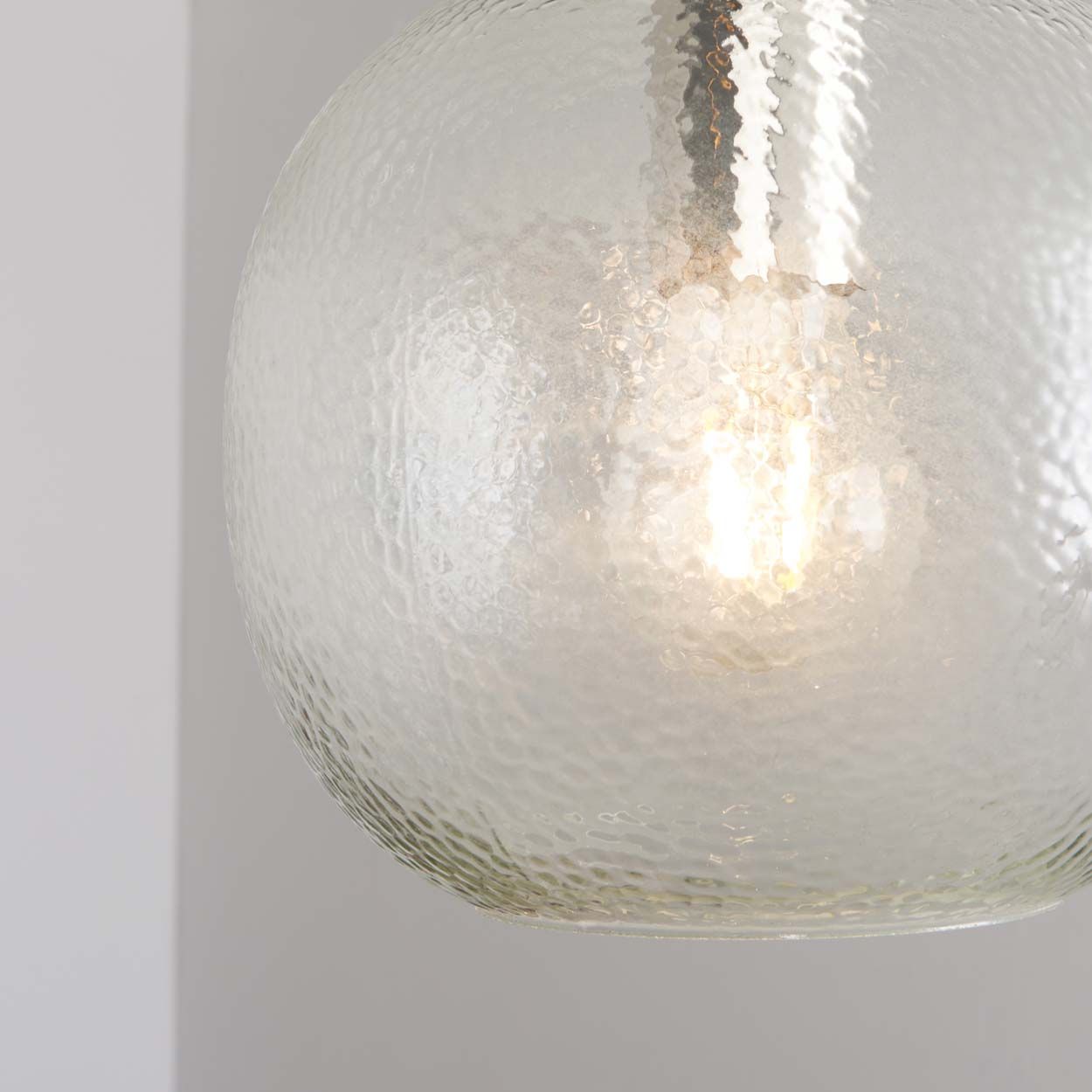 Cascade Lighting Alton Bobble Glass 3 Light Diner