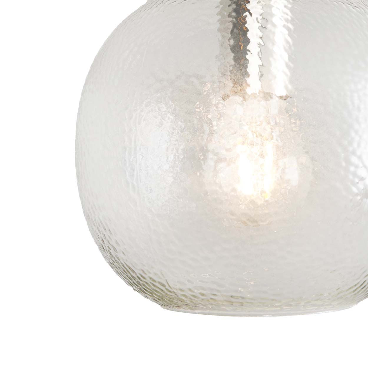 Cascade Lighting Alton Bobble Glass 3 Light Diner