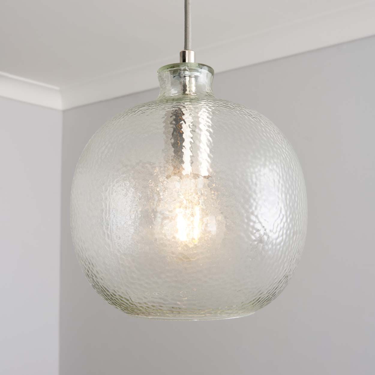 Cascade Lighting Alton Bobble Glass 1 Light Pendant
