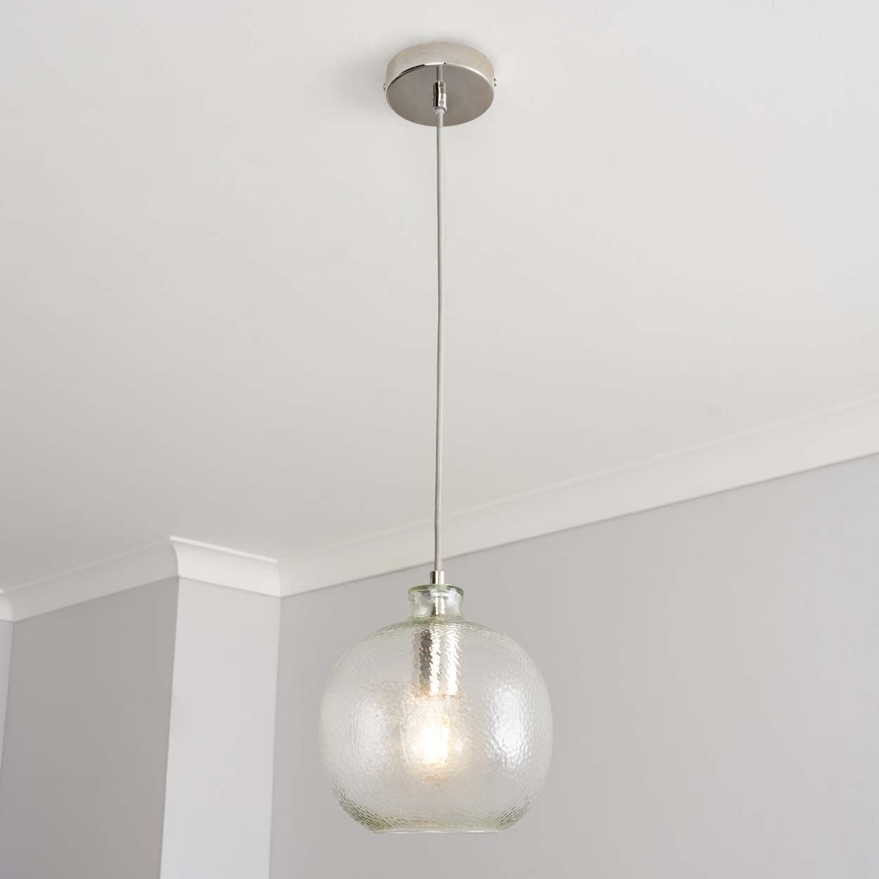 Cascade Lighting Alton Bobble Glass 1 Light Pendant