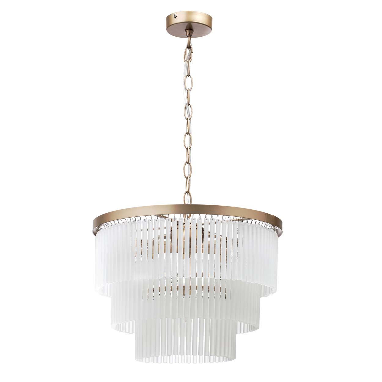 Cascade Lighting Lupin 5 Light Pendant Brass