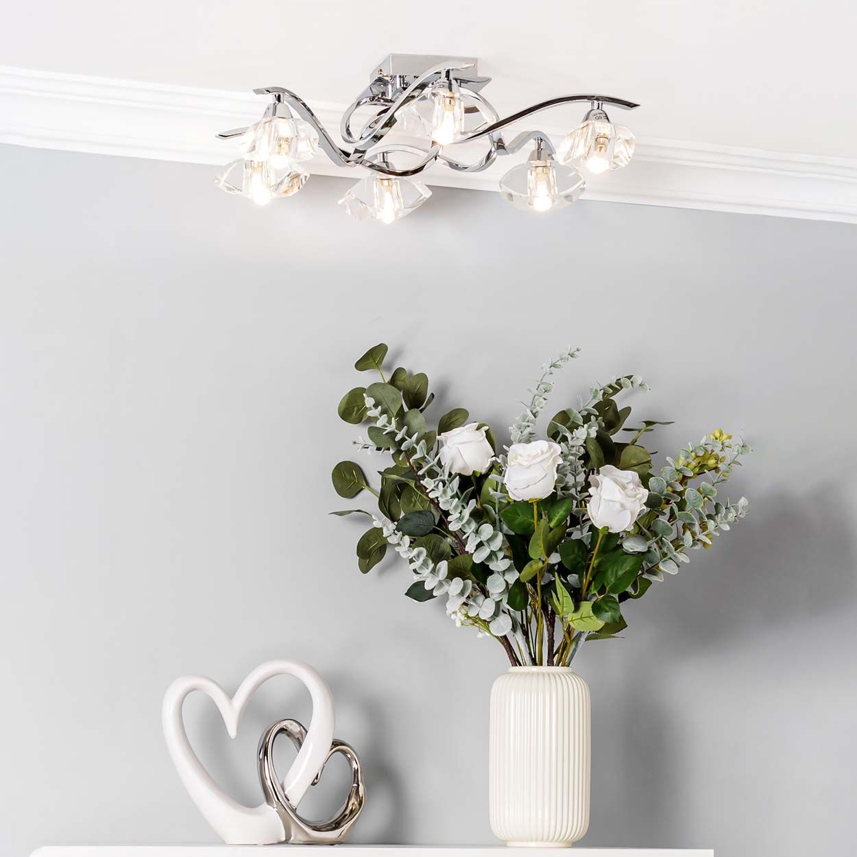 Cascade Lighting Ricken 6Lt Flush