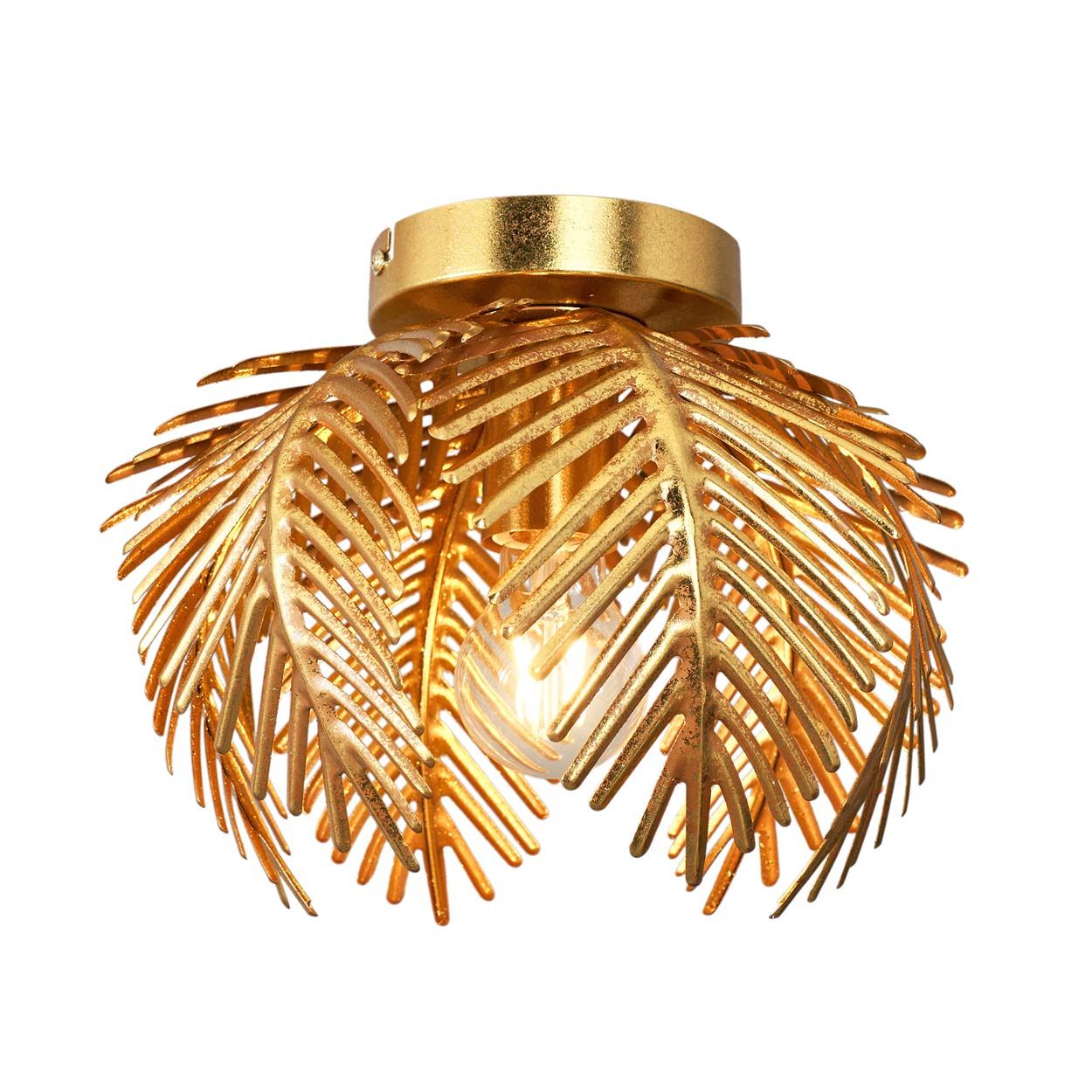 Cascade Lighting Maggi Palm Flush Ceiling Fitting