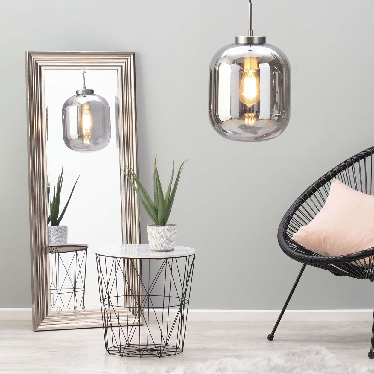 Cascade Lighting Elliott 1Lt Pendant