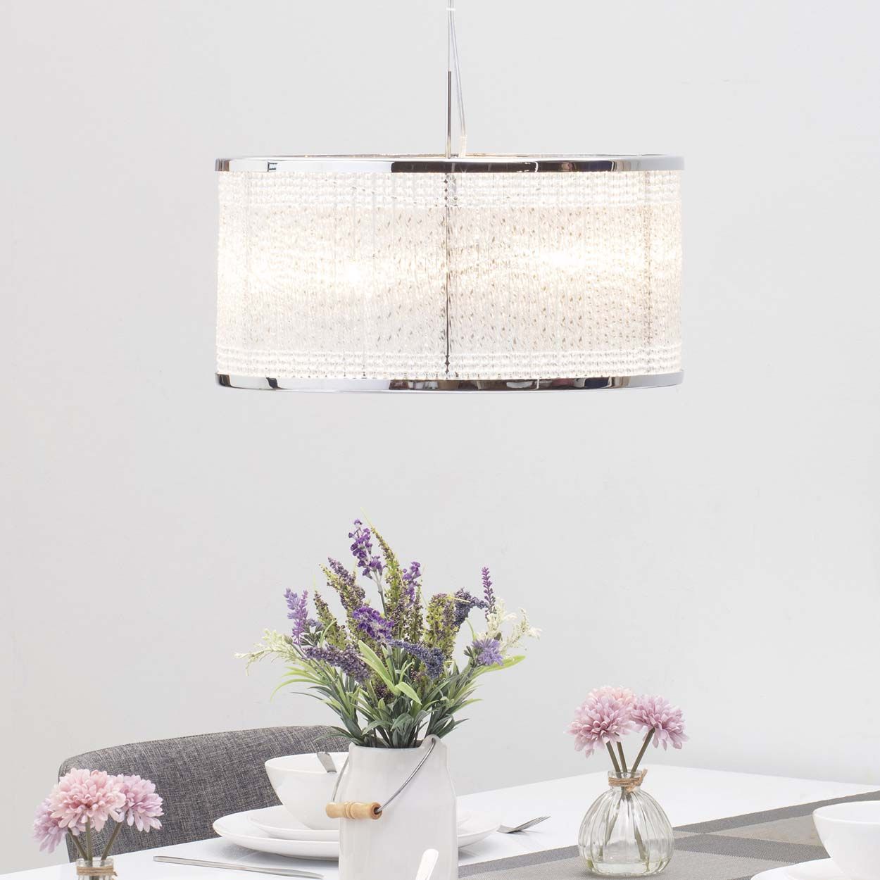 Cascade Lighting Tara Pendant Chrome