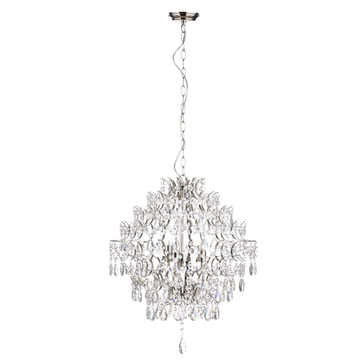 Cascade Lighting Dale 3 Light Pendant Chrome