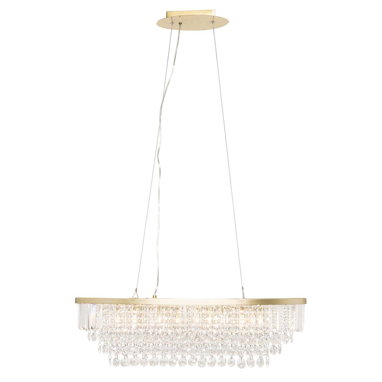 Cascade Lighting Grove Diner Pendant Brass