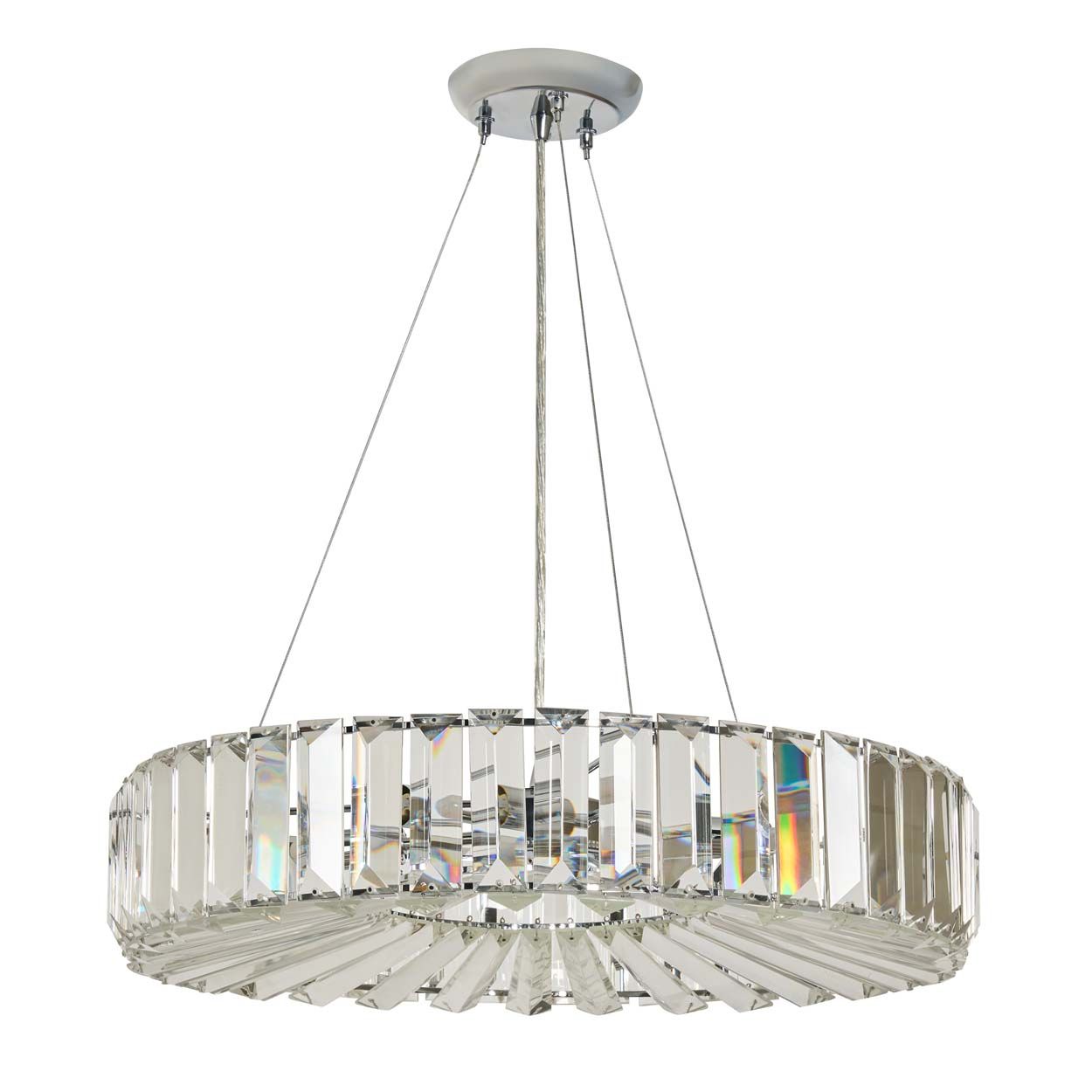 Cascade Lighting Georgie Crystal Pendant Chrome