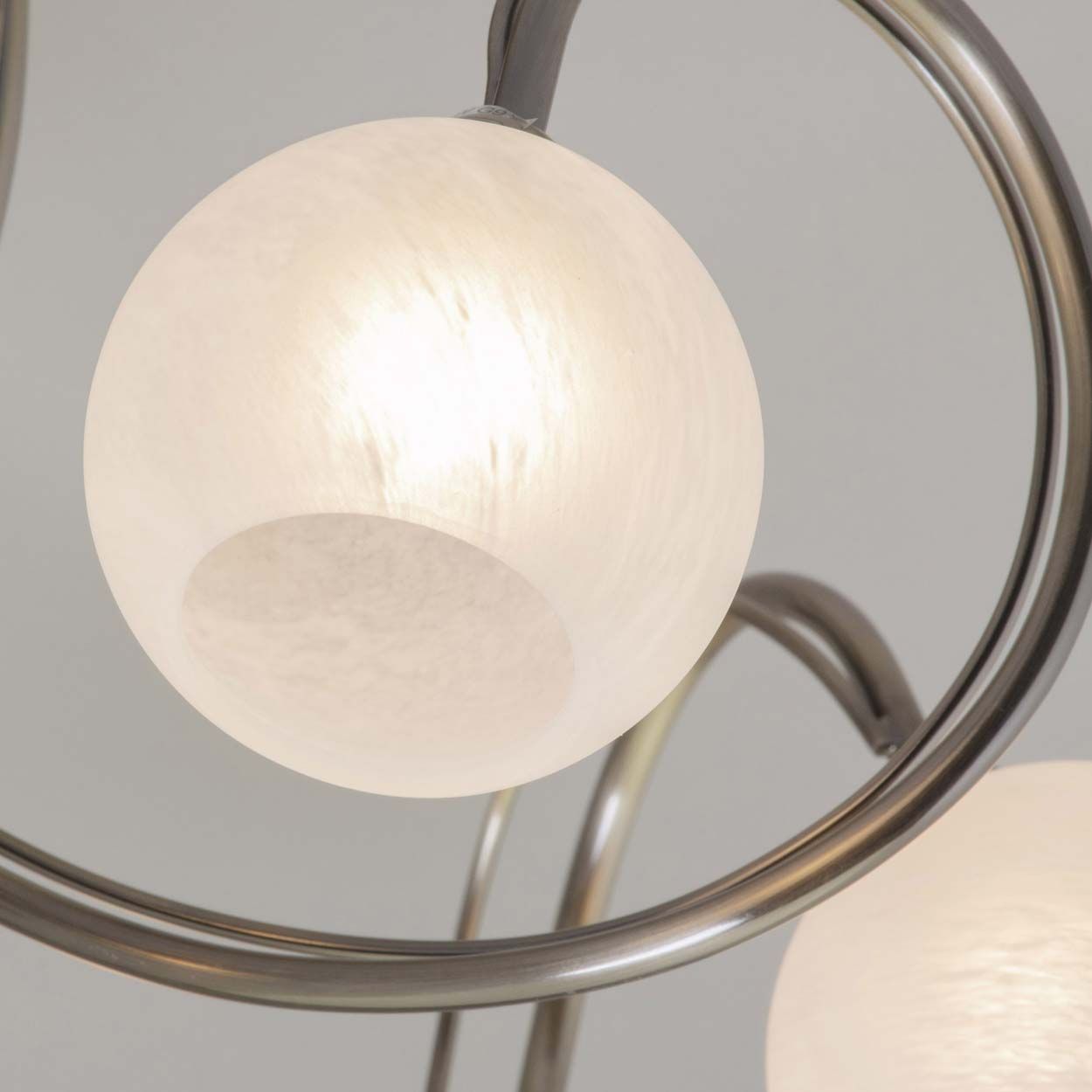 Cascade Lighting Ella 5 Light Flush Ant Brass