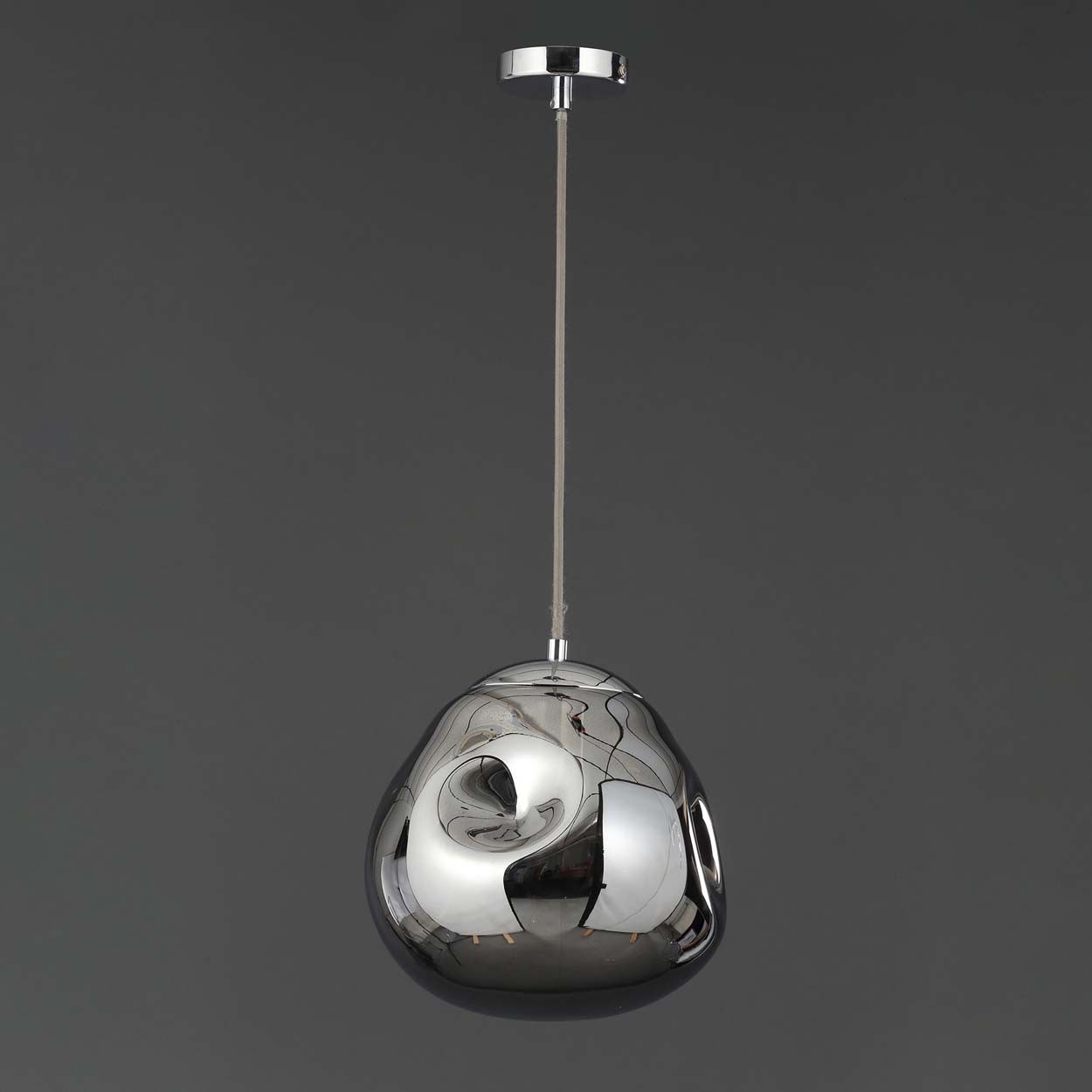 Cascade Lighting Walton Glass Pendant Smoke