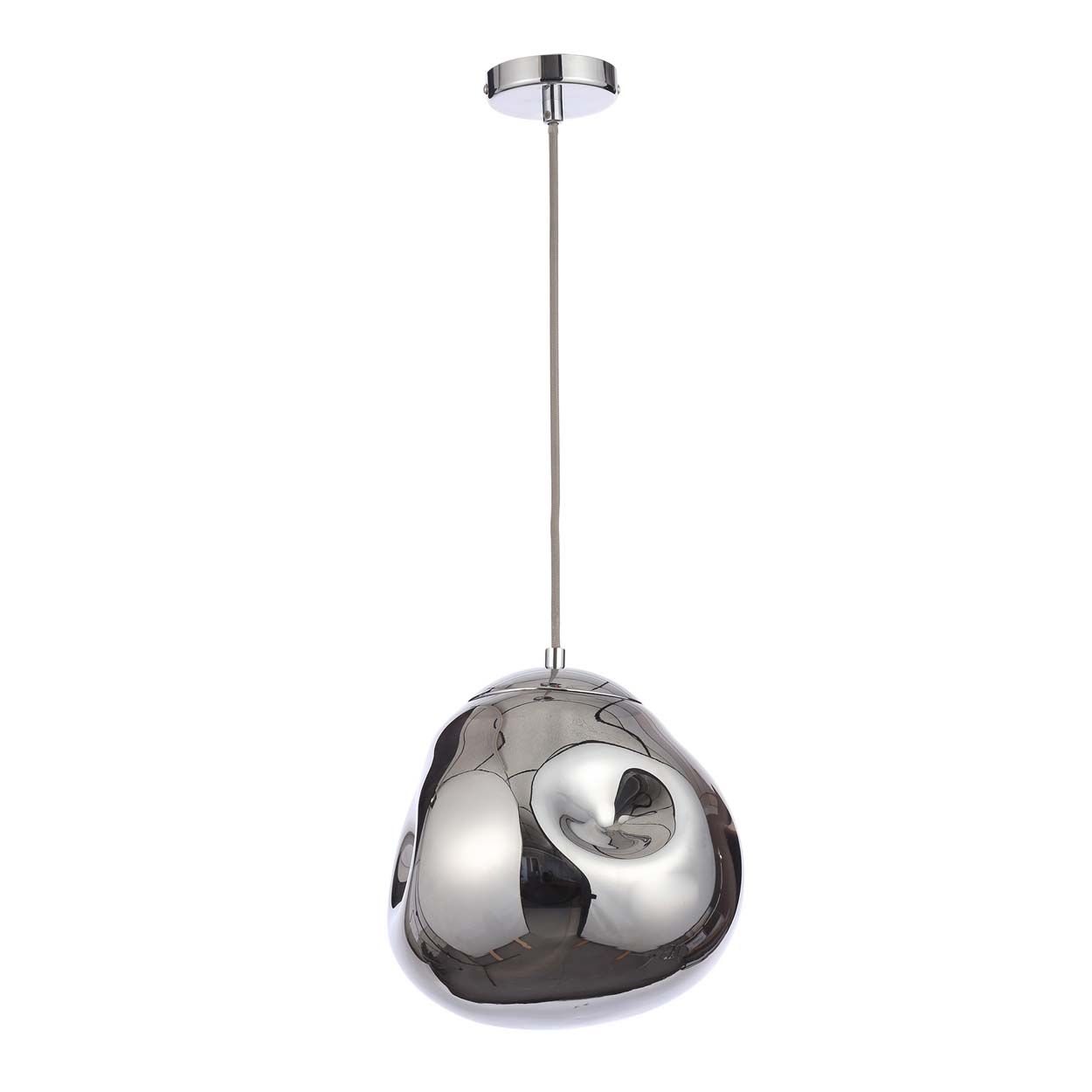 Cascade Lighting Walton Glass Pendant Smoke