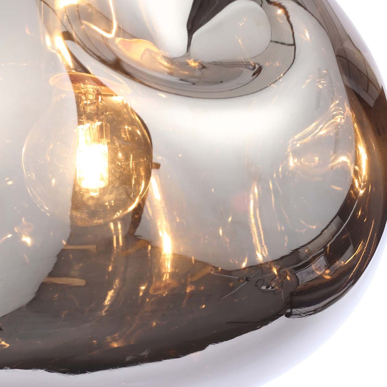 Cascade Lighting Walton Glass Pendant Smoke