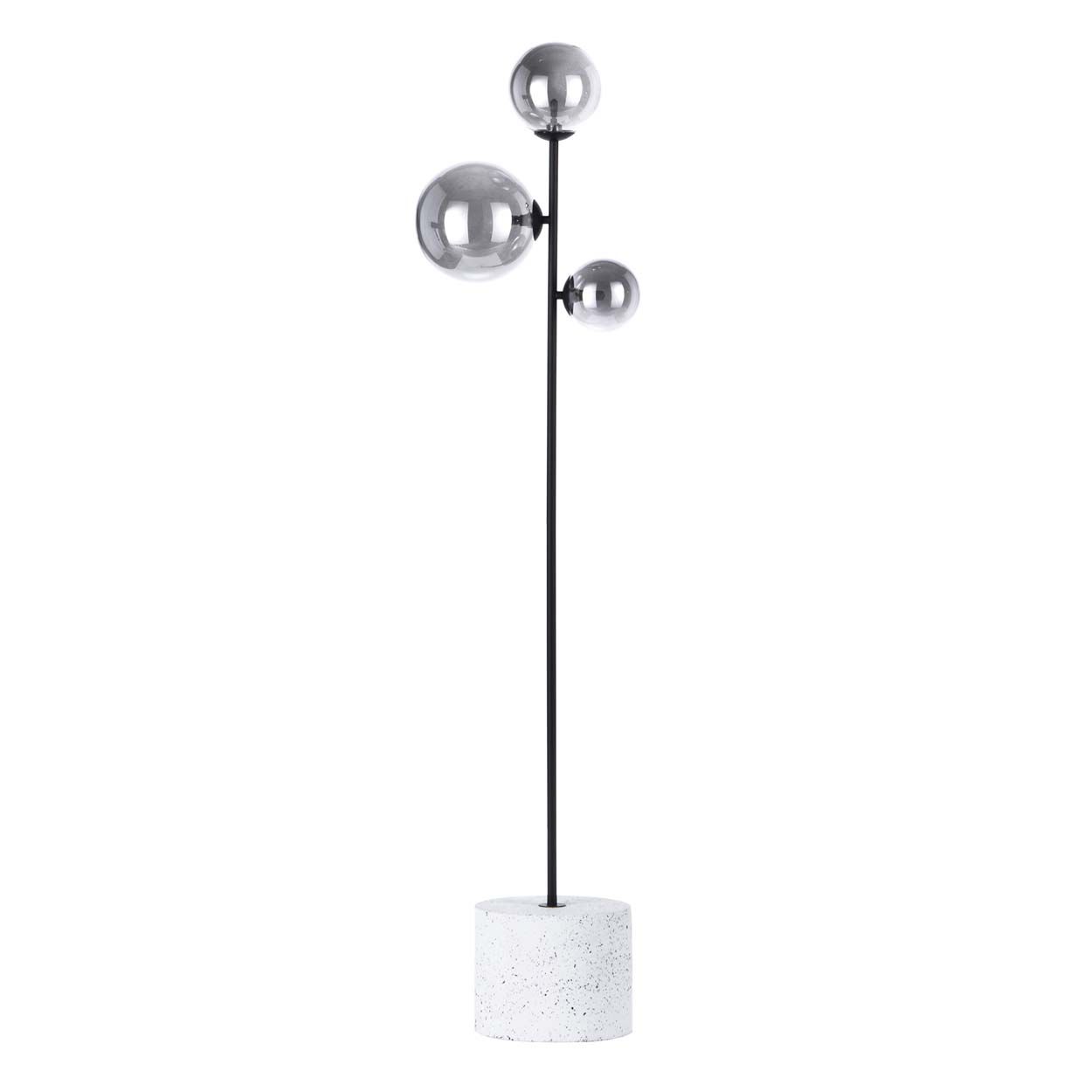 Cascade Lighting Riley Floor Lamp Satin Black