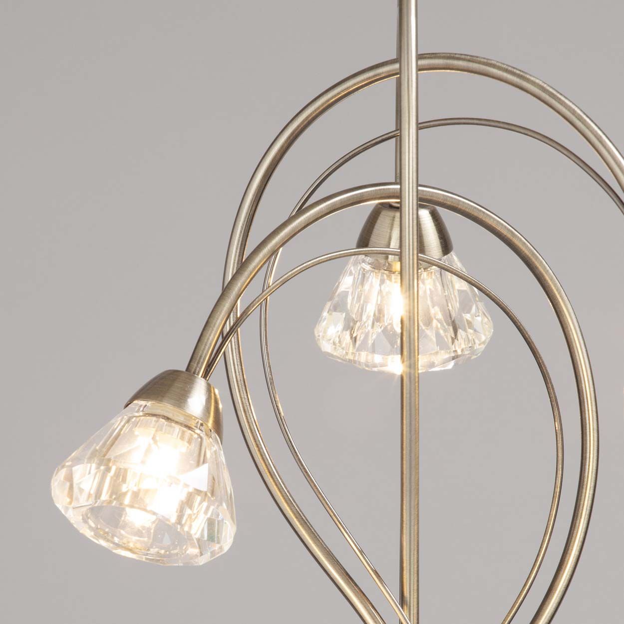 Cascade Lighting Tiago Floor Lamp Ant Brass