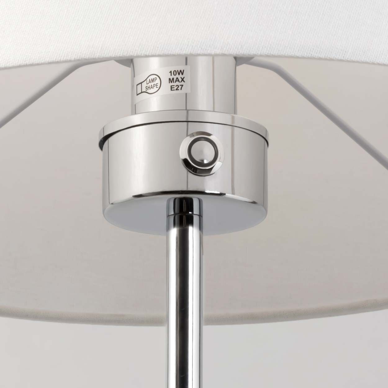 Cascade Lighting Harper Stem Touch Floor Lamp Natural