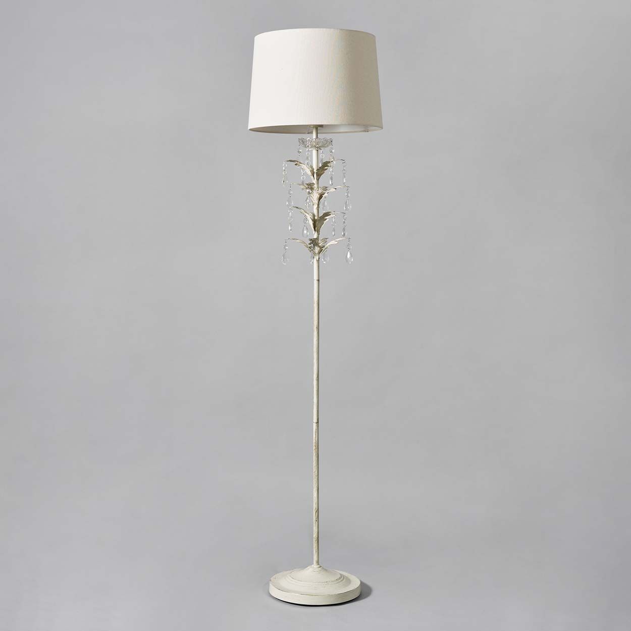 Cascade Lighting Shay Floor Lamp Cream Mushroom