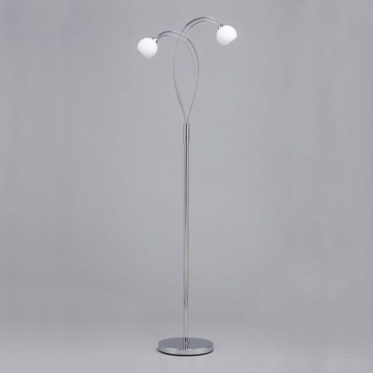 Cascade Lighting Ella Floor Lamp Chrome