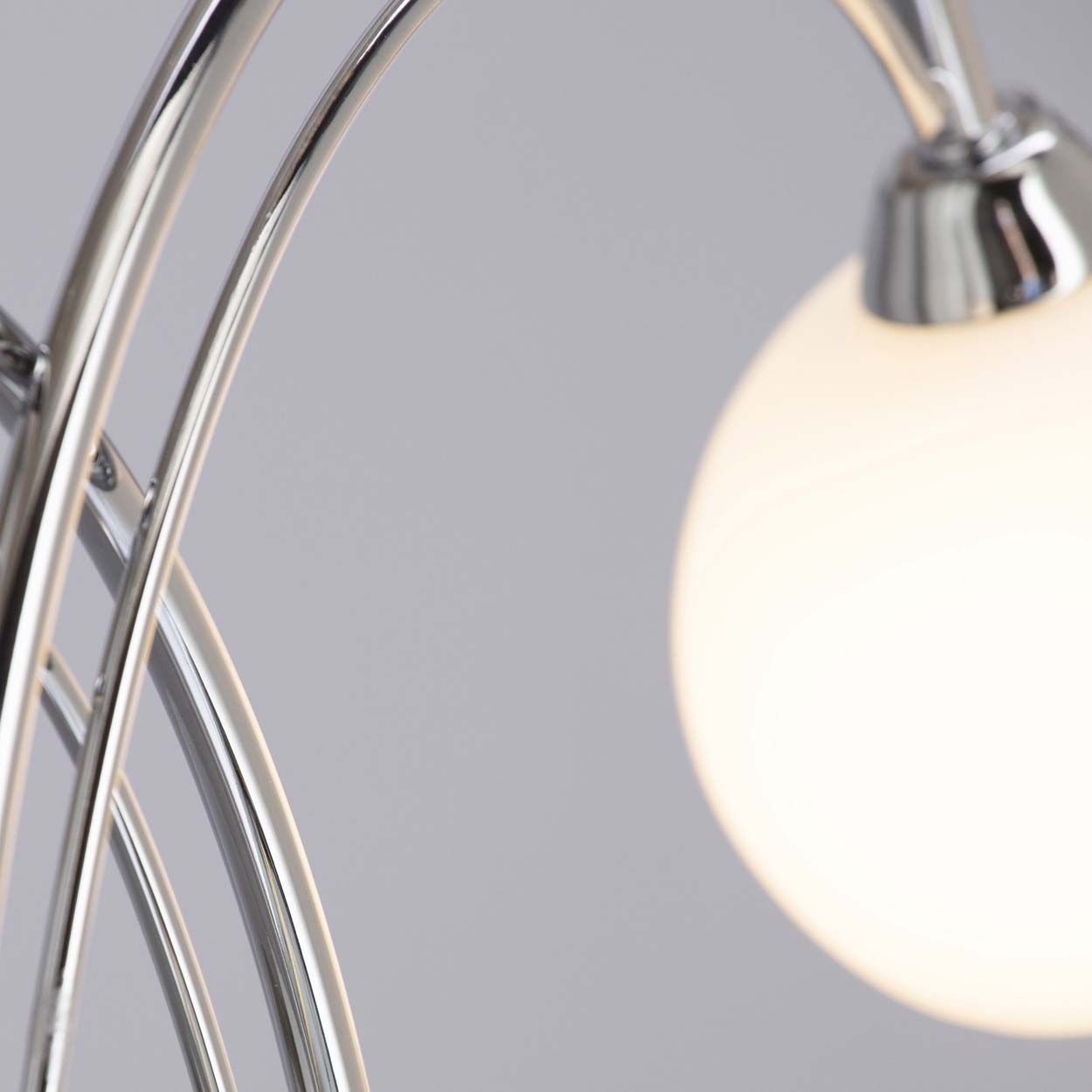 Cascade Lighting Ella Floor Lamp Chrome