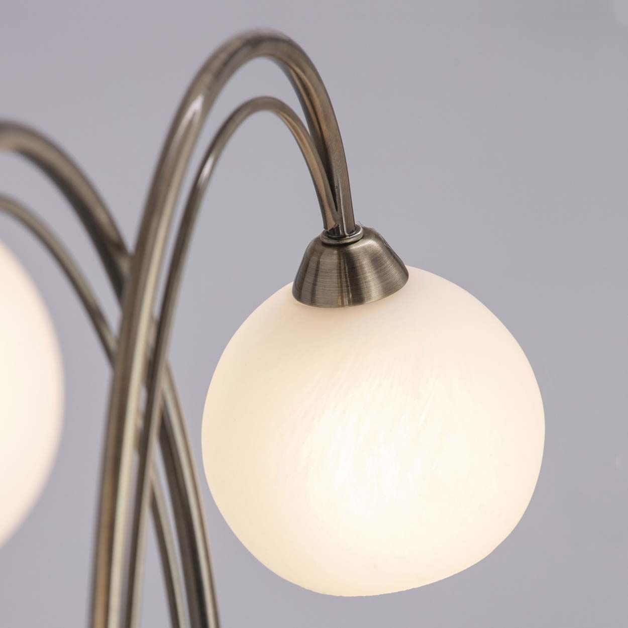 Cascade Lighting Ella Floor Lamp Ant Brass