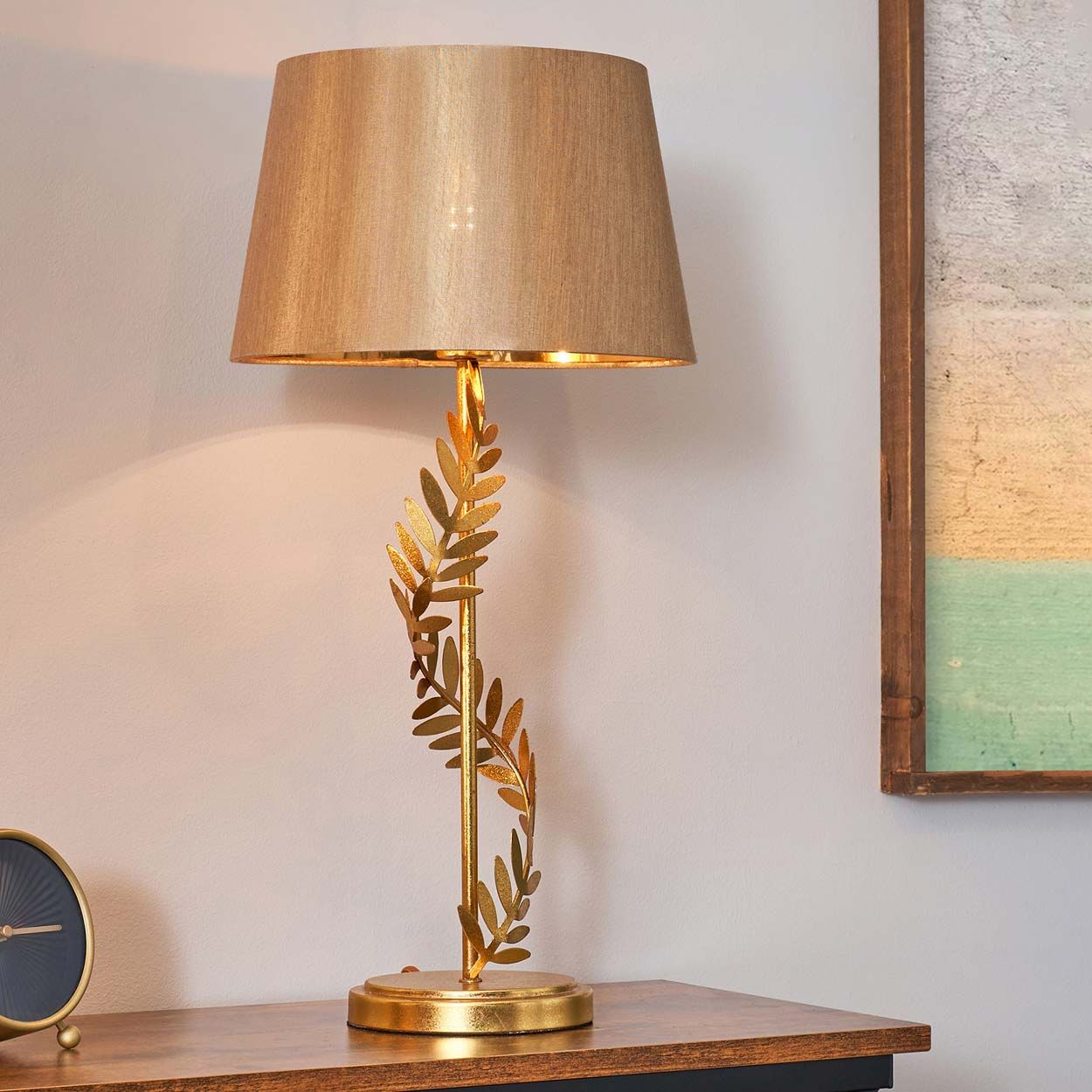 Cascade Lighting Maggi Palm Stem Table Lamp