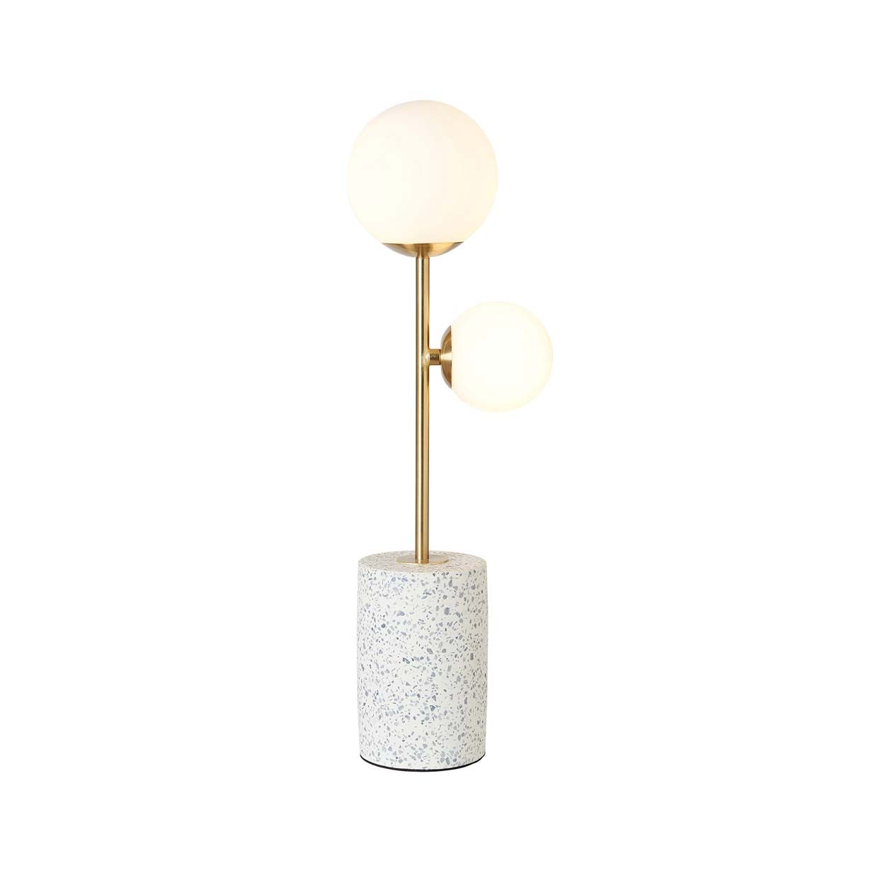 Cascade Lighting Riley Table Lamp Satin Brass