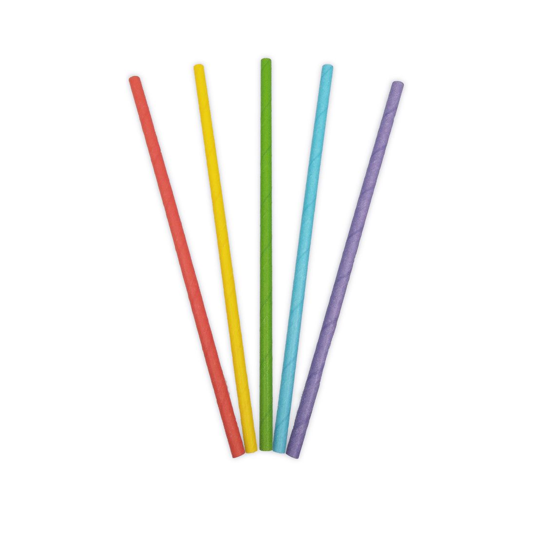 Paper Drinking Straws Multicolour 50 Pack