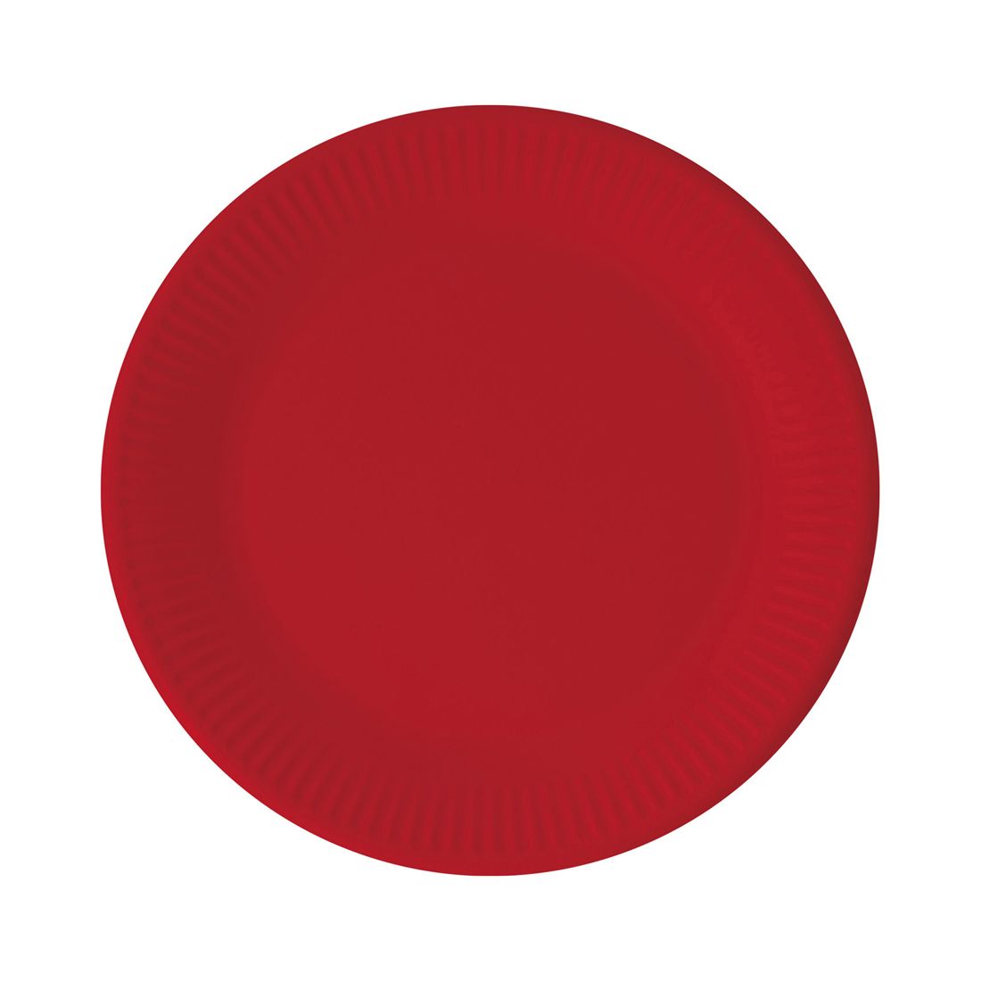 Red Paper Plates 20cm 8 Pack