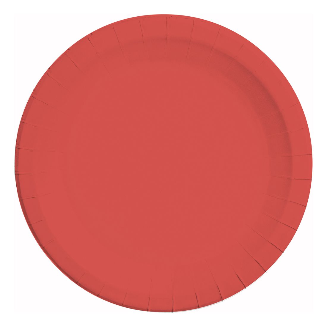 Red Paper Plates 23cm 8 Pack
