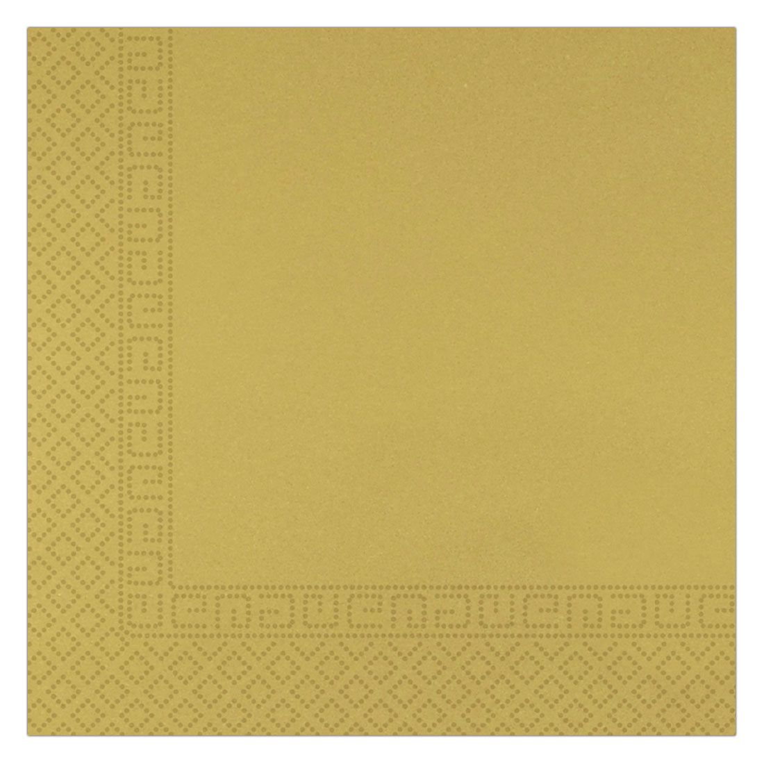 Gold Paper Napkins Pack of 20