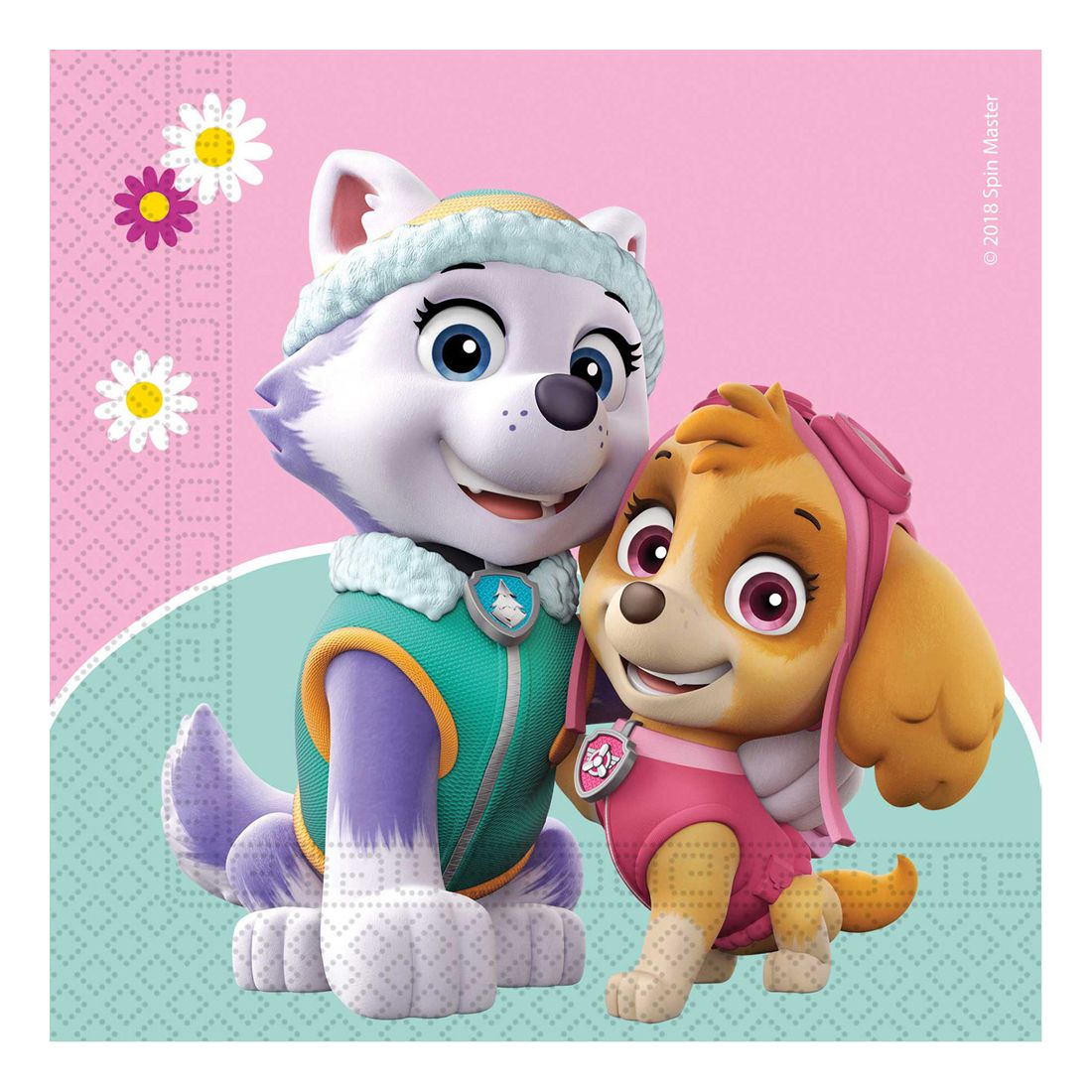 Paw Patrol Skye Paper Napkins 20 Pack