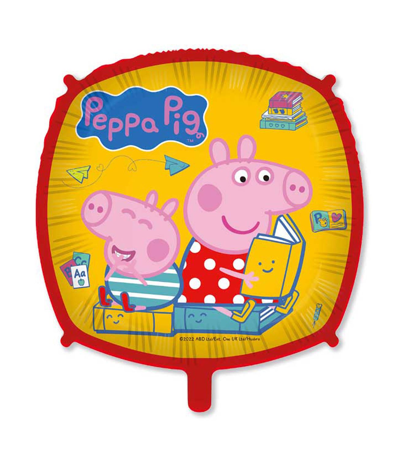 Peppa Pig Foil Square Balloon 46cm