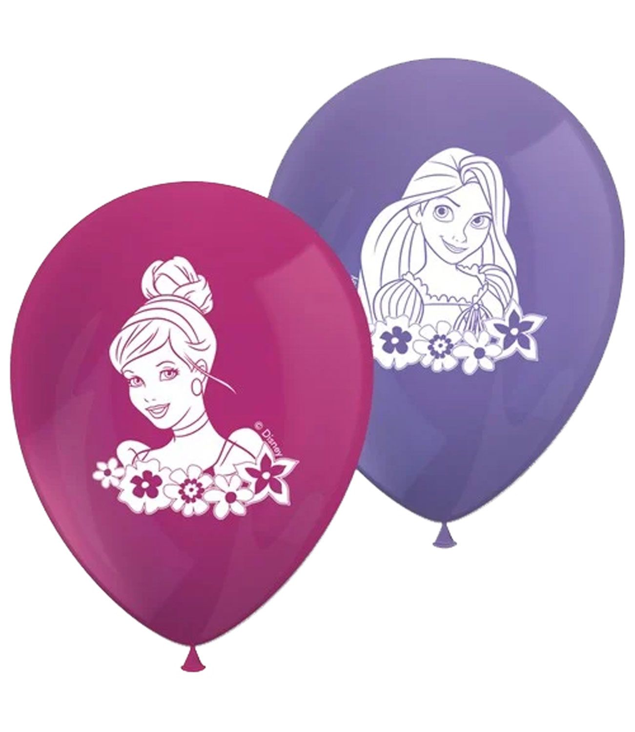 Disney Princess Latex Balloons 8 Pack