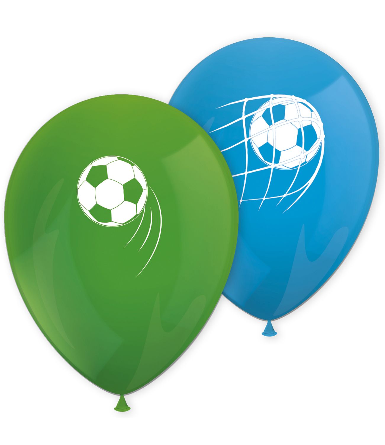 Soccer Fans Printed Ballonons 8 Pack