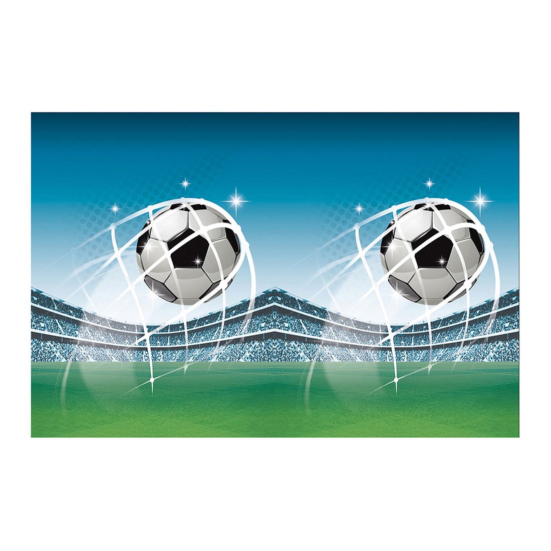 Soocer Fans Plastic Tablecover 120x180cm
