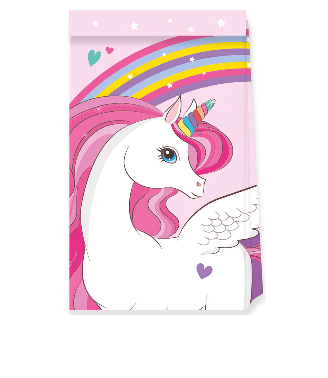 Rainbow Unicorn Party Bags 4 Pack