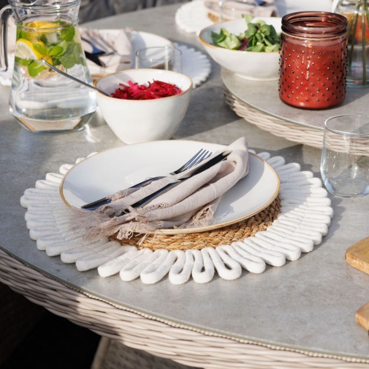 Tabo Cereal Bowl White 14cm