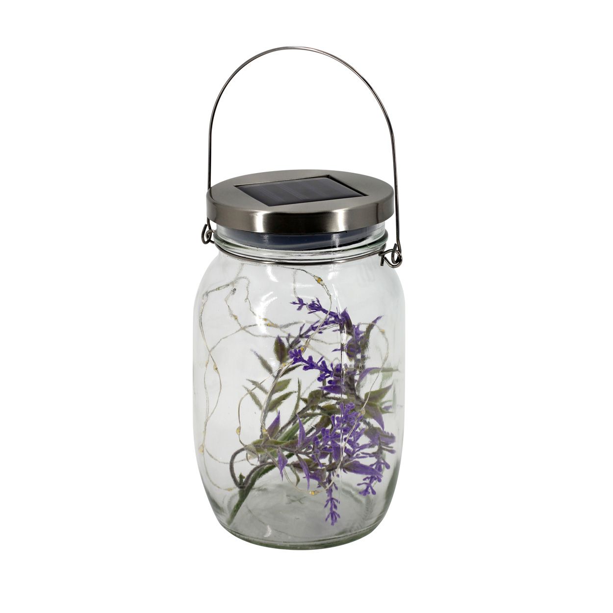 SOLAR Glass Lantern