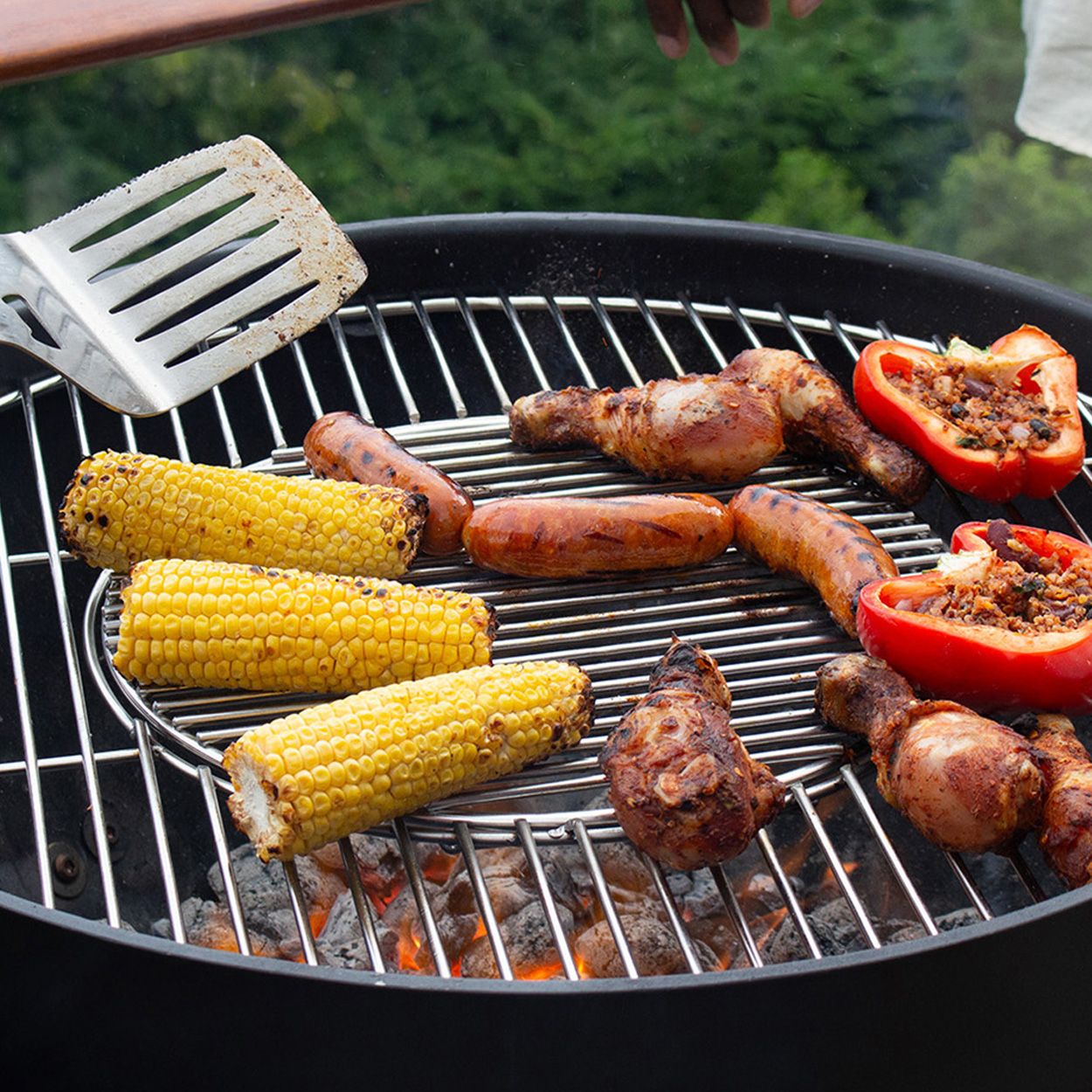 Sahara Forge 61cm Charcoal BBQ