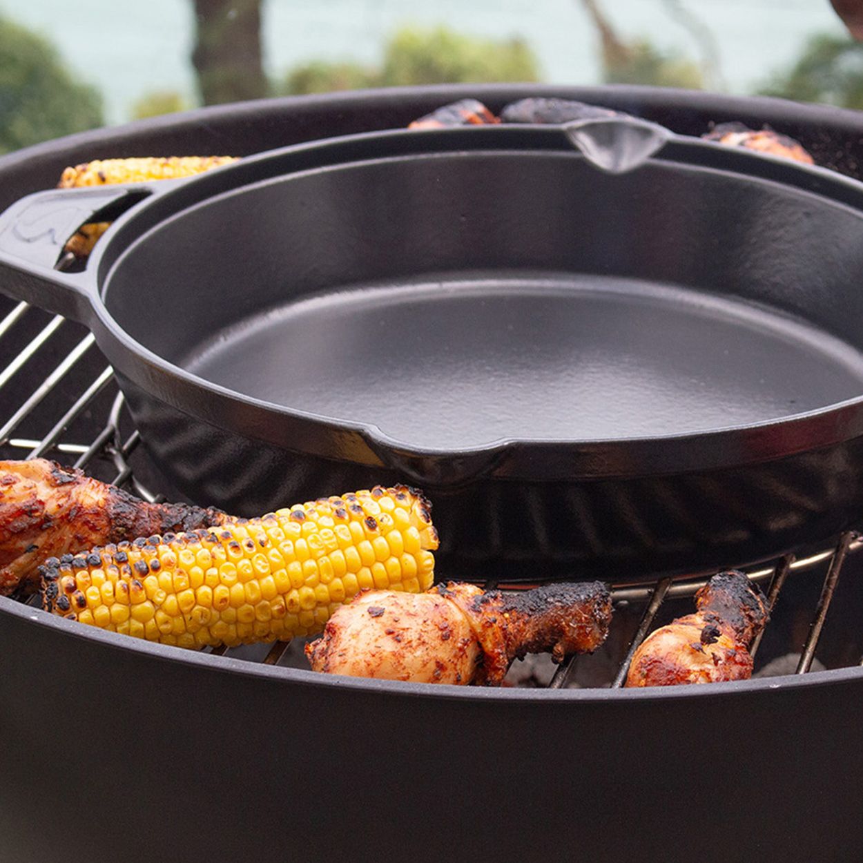 Sahara Forge 61cm Charcoal BBQ