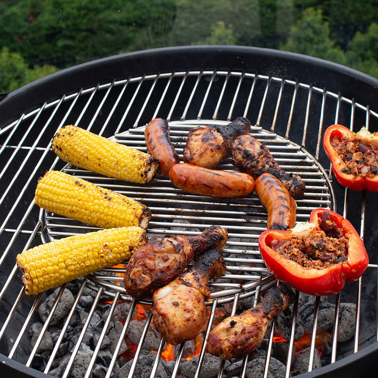 Sahara Forge 61cm Charcoal BBQ