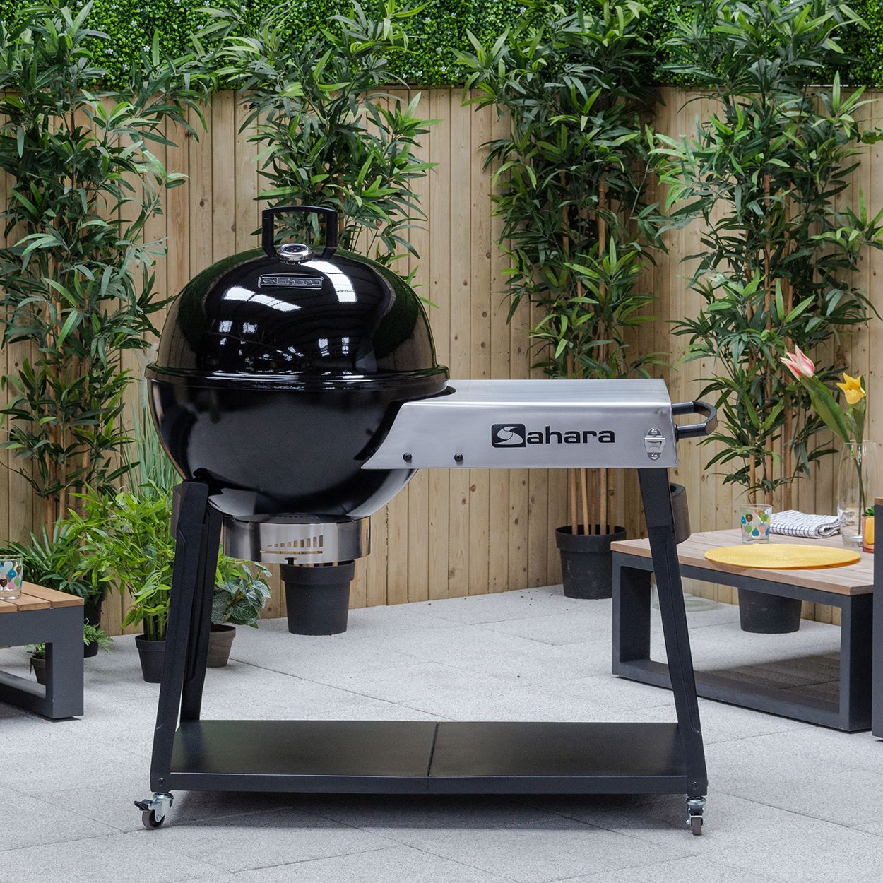 Sahara Forge Host 61cm Charcoal BBQ