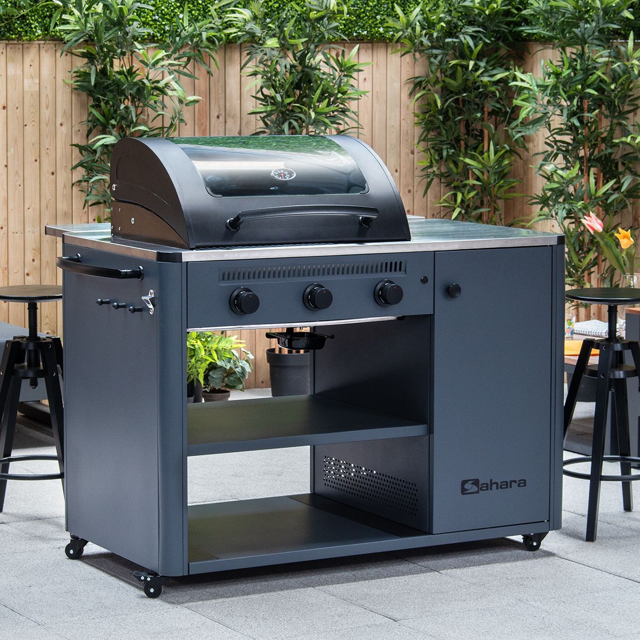 Sahara Arke 3 Burner Gas BBQ