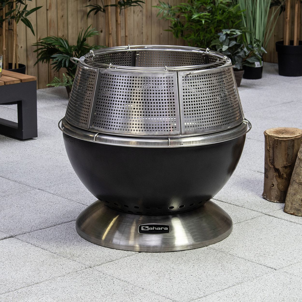 Sahara Fire Pit Grill System