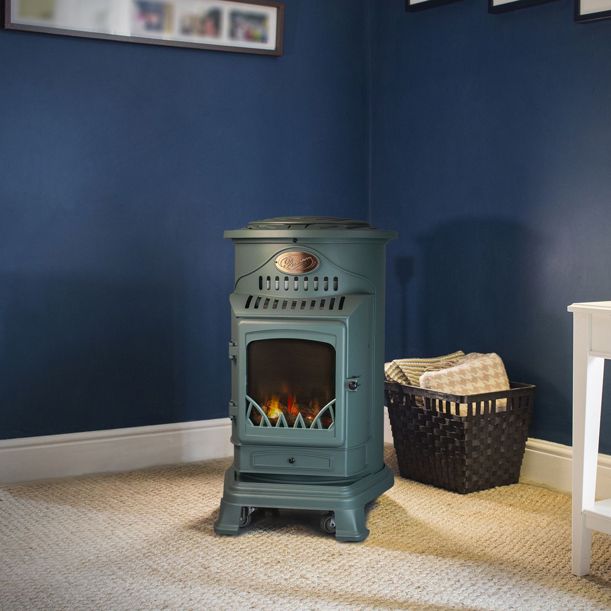 Sahara Provence Gas Fire Autumn Green